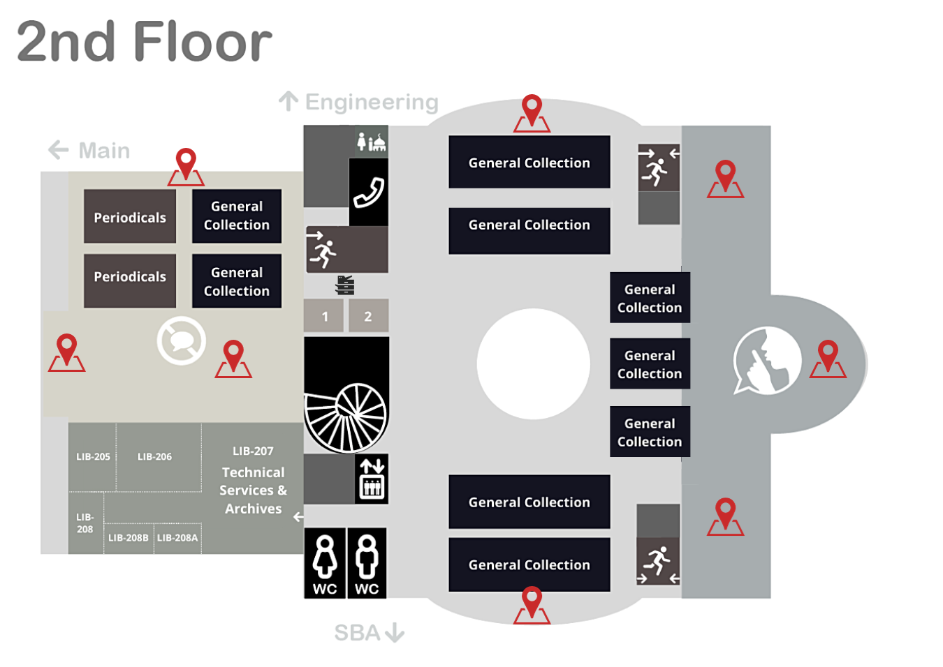 Seminar Rooms - Second Floor