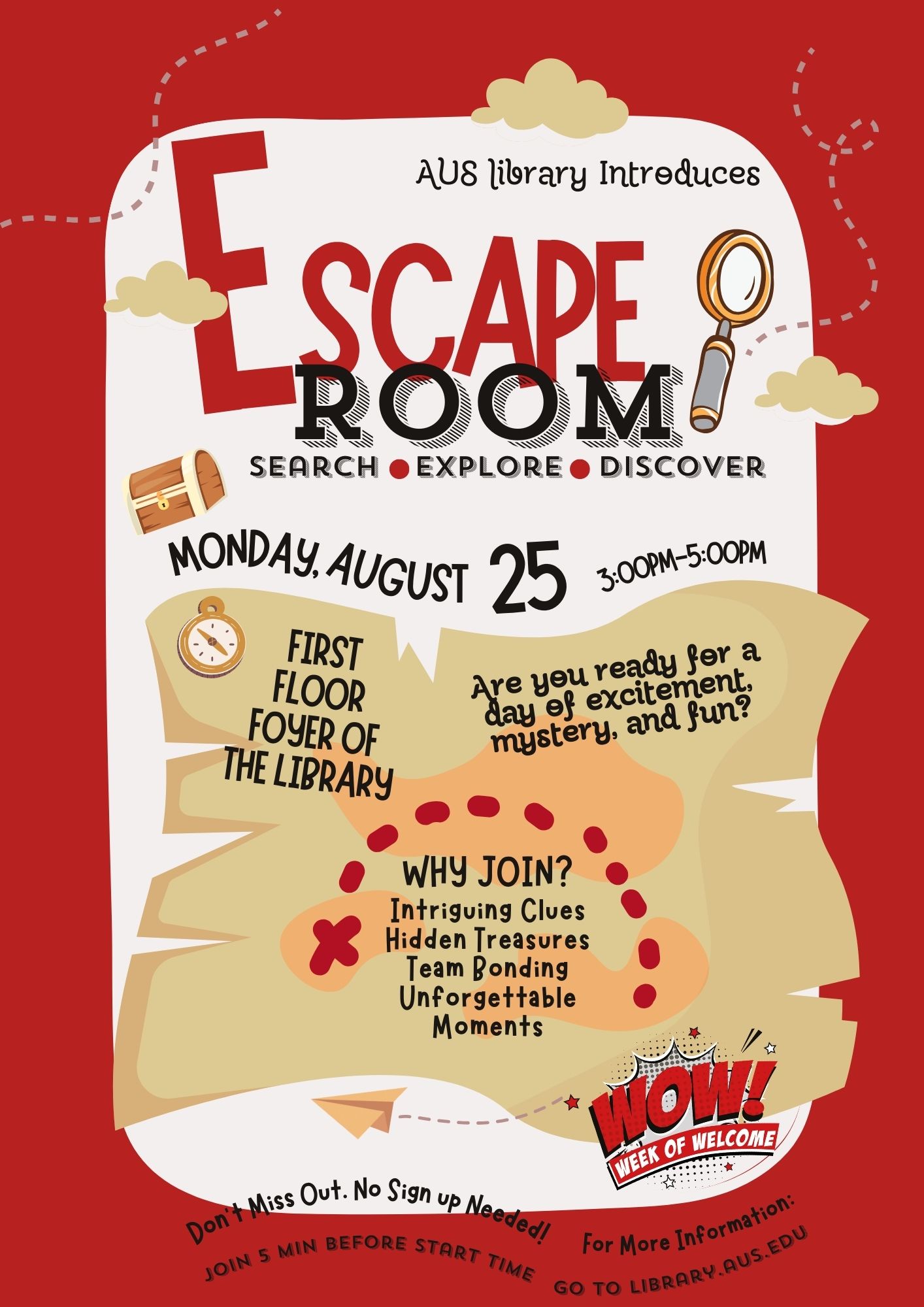 escape room poster