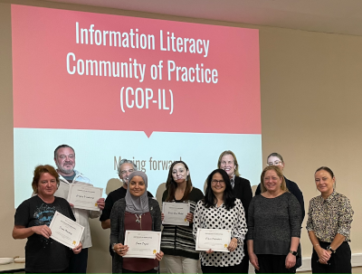 AUS librarians and faculty at the Information Literacy Community of Practice