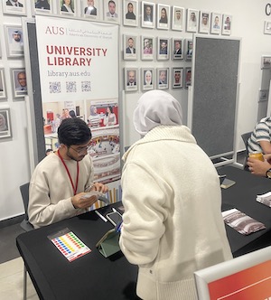 AUS Library Showcases Student Support at “CEN Unlocked”