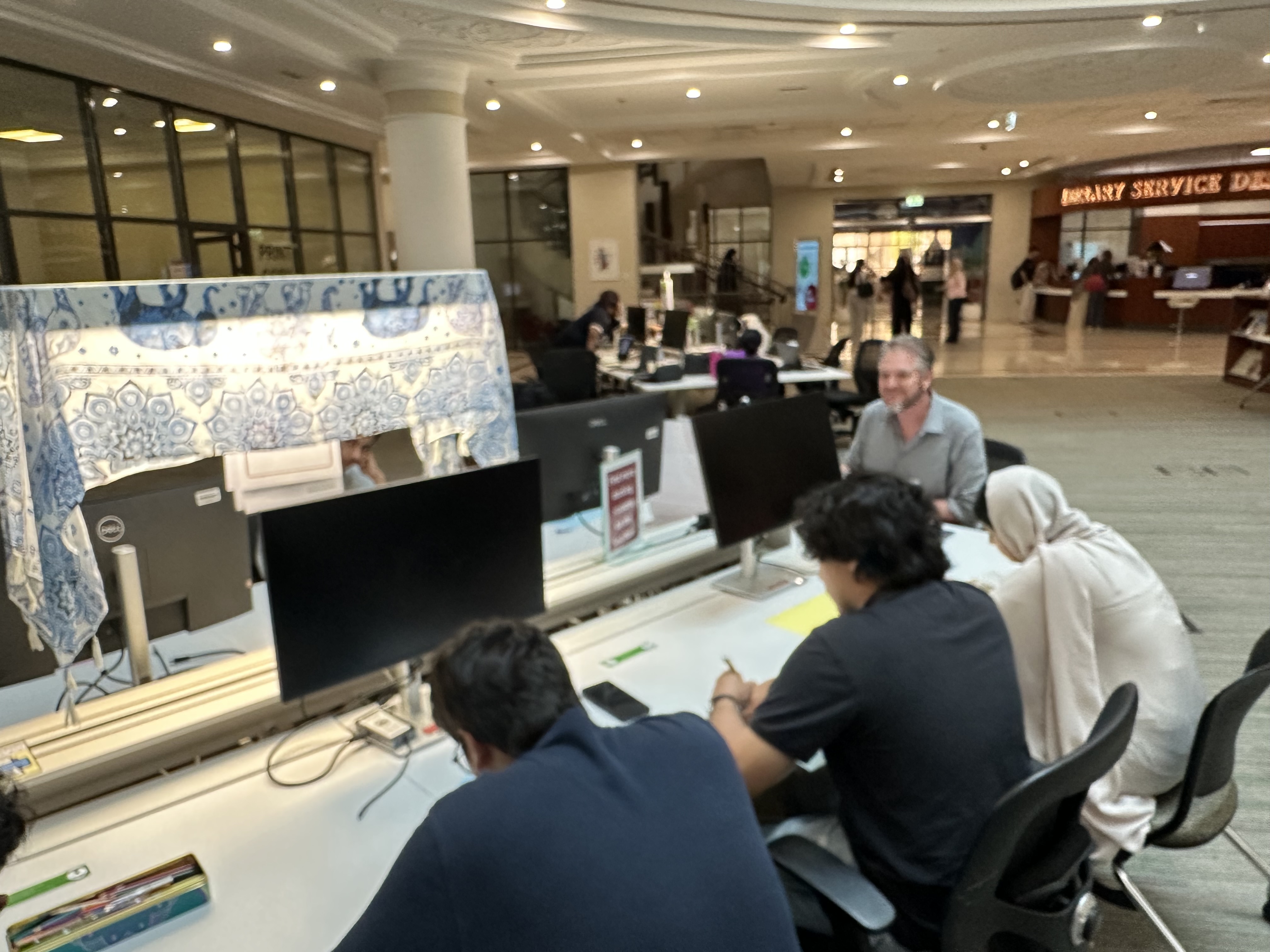 Dr. Matt Zytkoskee, Department of English, hosted a Reflective Writing Session
