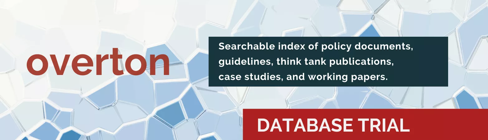 Overton Index - database trial