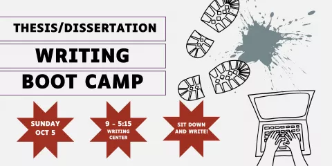 Thesis/Dissertation Writing Boot Camp
